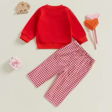 Toddler Valentine's Outfit – Stylish & Comfy 2-Piece Set