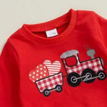 Toddler Valentine's Outfit – Stylish & Comfy 2-Piece Set