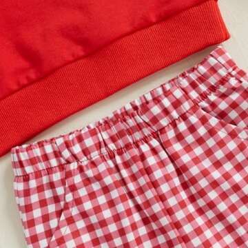 Toddler Valentine's Outfit – Stylish & Comfy 2-Piece Set