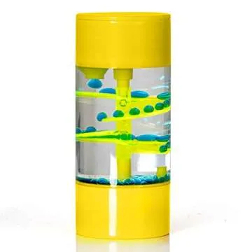 Big Mo's Toys Liquid Motion Spiral Timer Toy for Sensory Play - Relaxing Bubble Motion Autism ADHD Fidget Toy for Calming, Sensory Visual Relaxation Desk Toy, ONE Piece (Assorted)