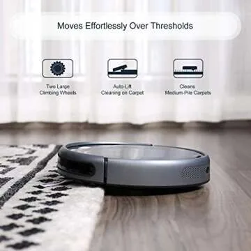 Coredy R300 Robot Vacuum - Powerful Suction and Slim Design