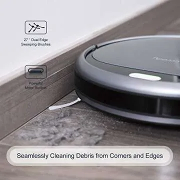 Coredy R300 Robot Vacuum - Powerful Suction and Slim Design
