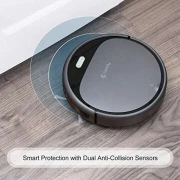 Coredy R300 Robot Vacuum - Powerful Suction and Slim Design