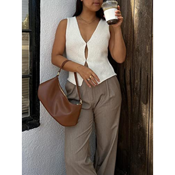 Stylish Y2K Crochet Tube Top for Women Summer