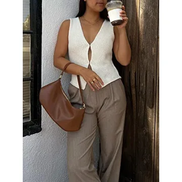 Stylish Y2K Crochet Tube Top for Women Summer