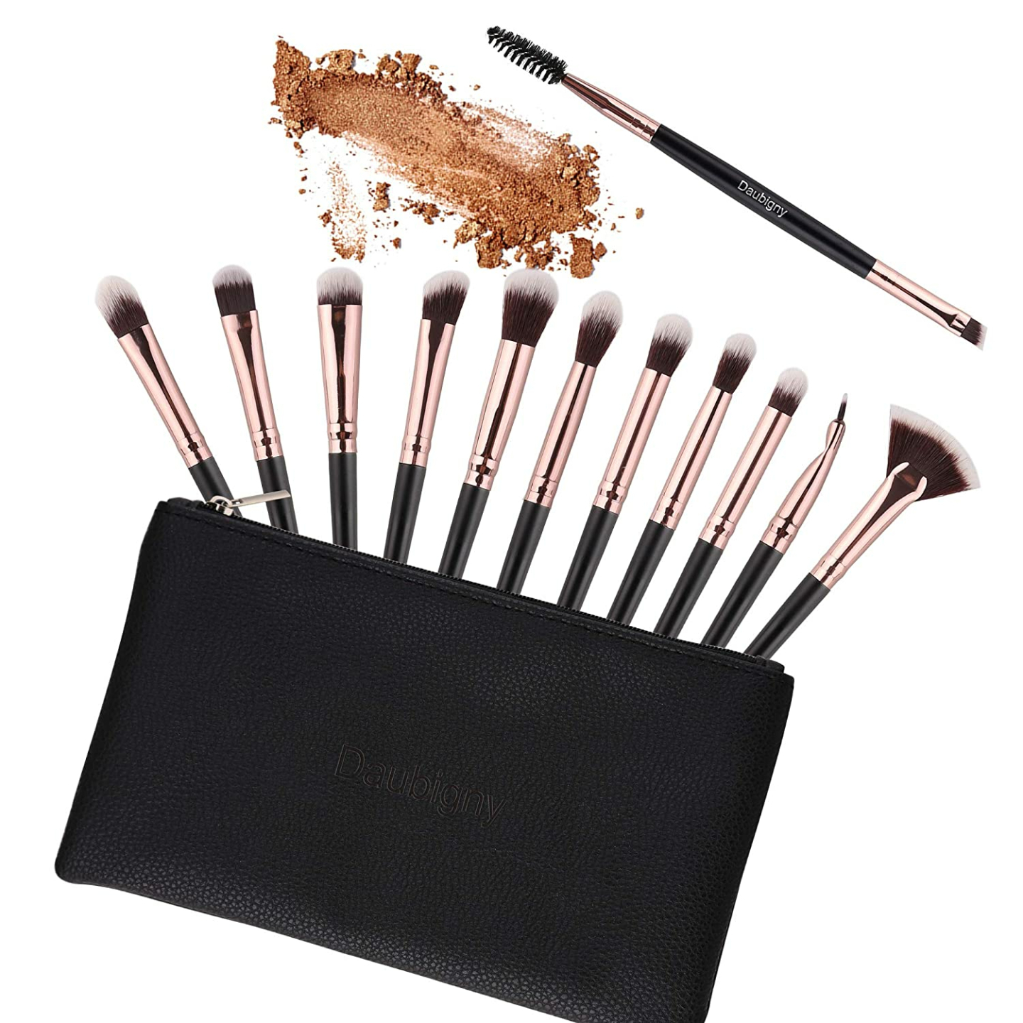 Professional Eye Makeup Brushes Set - 12 PCS