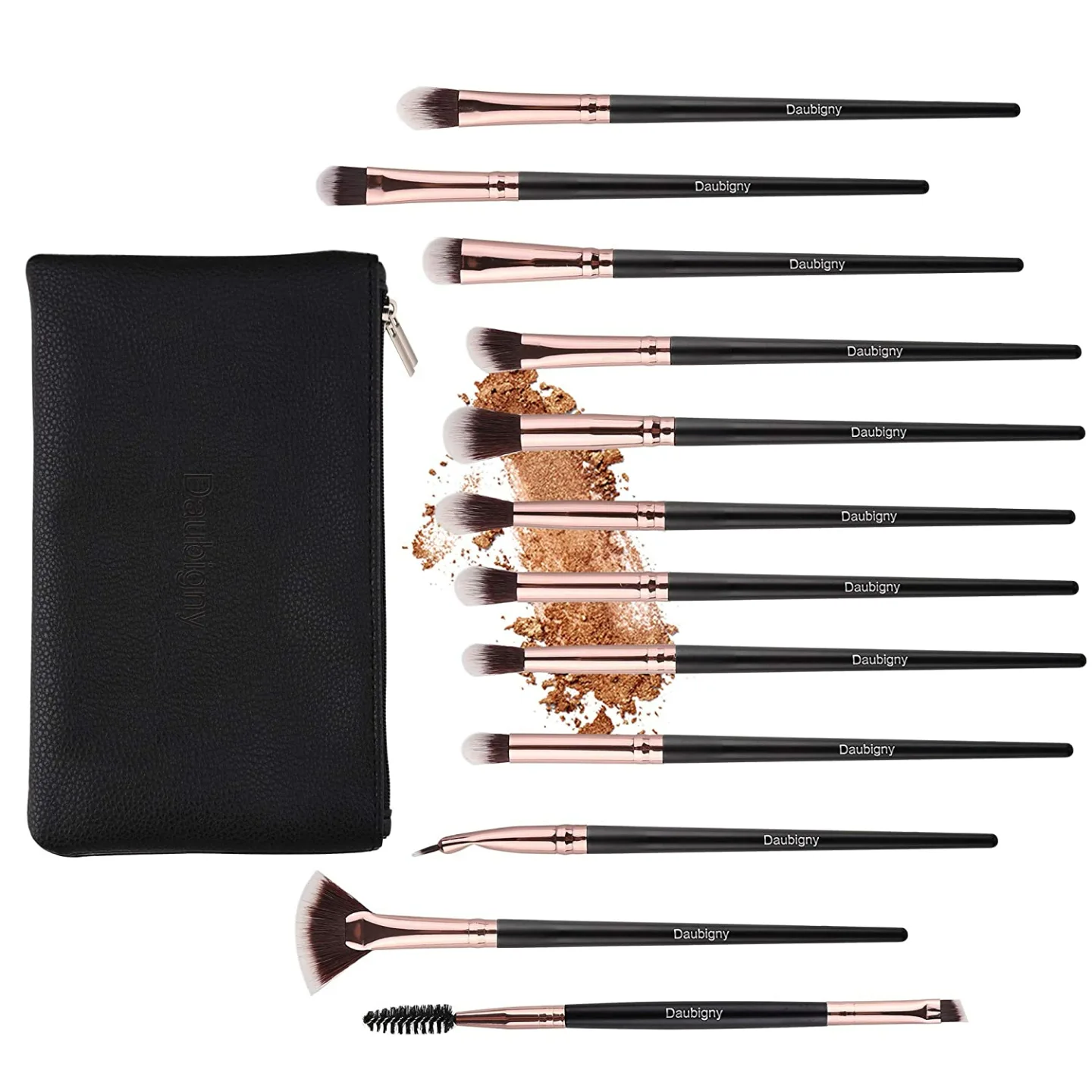 Professional Eye Makeup Brushes Set - 12 PCS