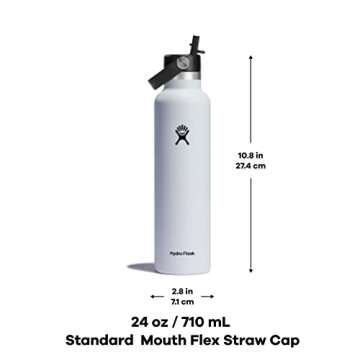 Hydro Flask Standard Flex Straw Cap Oat 24 Oz