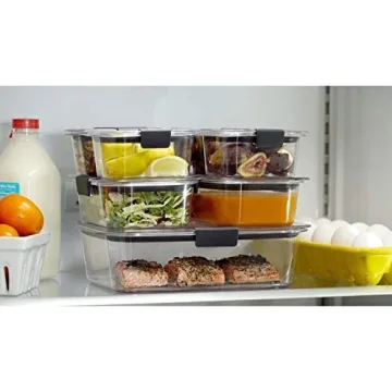 Rubbermaid Brilliance Leak-Proof Food Storage Containers Set