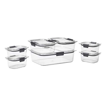 Rubbermaid Brilliance Leak-Proof Food Storage Containers Set