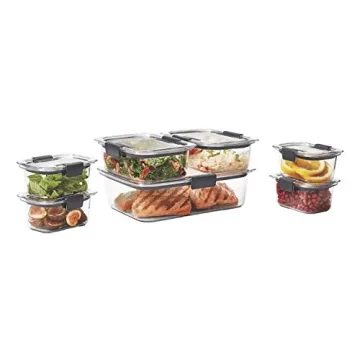 Rubbermaid Brilliance Leak-Proof Food Storage Containers Set