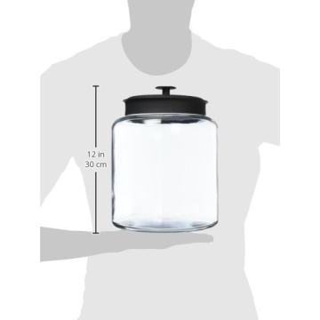 Anchor Hocking 2 Gallon Glass Jar with Airtight Lid