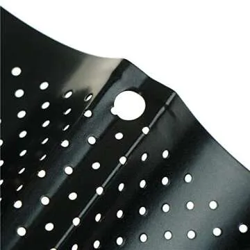 OBANGONG 2 PCS Nonstick Perforated Baguette Pan for French Bread Baking 4 Wave Loaves Loaf Bake Mold Oven Toaster Pan