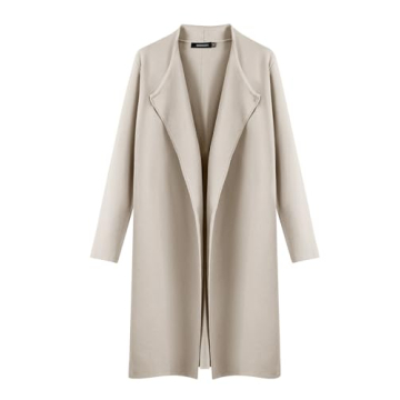 MEROKEETY Women's 2024 Long Sleeve Cardigan: Soft, Stylish Knit Coatigan