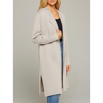 MEROKEETY Women's Long Sleeve Cardigan for All Seasons