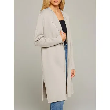 MEROKEETY Women's Long Sleeve Cardigan for All Seasons