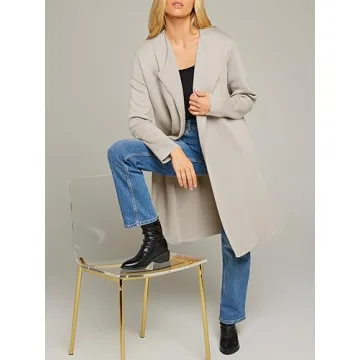 MEROKEETY Women's Long Sleeve Cardigan for All Seasons