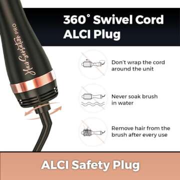 Hair Sensation Pro Hair Dryer Brush for Fast Drying