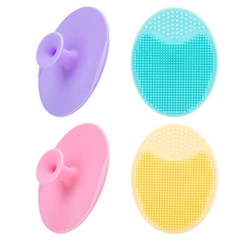 Silicone Face Scrubber for Gentle Exfoliation and Cleansing