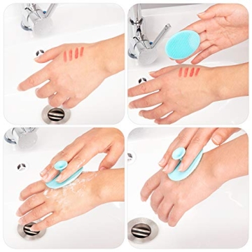 Silicone Face Scrubber for Gentle Exfoliation and Cleansing