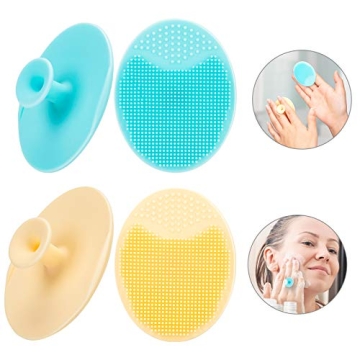 Silicone Face Scrubber for Gentle Exfoliation and Cleansing