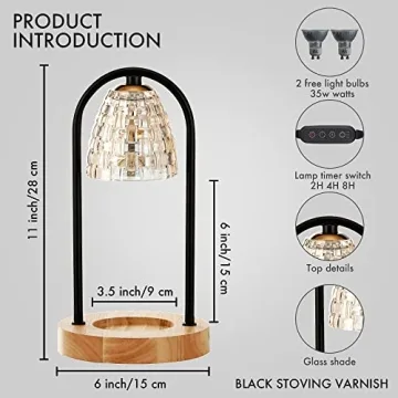 Candle Warmer Lamp for Aromatherapy and Night Light