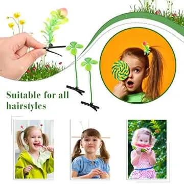 Colorful 30 Pcs Hair Clips for Women & Girls - Great for Parties