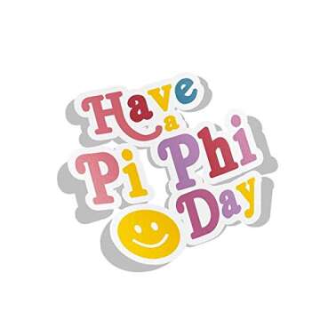 Greekgear Pi Beta Phi Day Decal Sticker