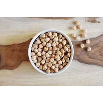 Anthony's Organic Dried Chickpeas, 3 lb, Dry Garbanzo Beans, Gluten Free, Non GMO, Vegan