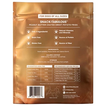 Friday's Dog Peanut Butter Coated Sweet Potato Fries