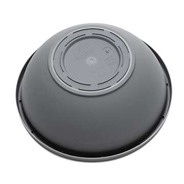 Bloem Terra Plant Bowl Planter 14" - Charcoal