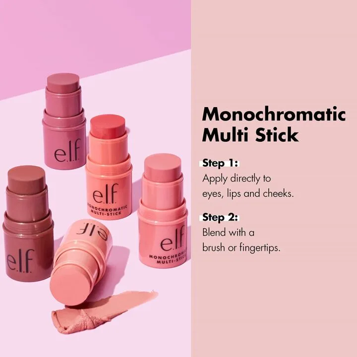 Versatile e.l.f. Multi Stick for Eyes, Cheeks & Lips