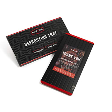 Blazin' Thaw Defrosting Tray | Quick Meat Thawing Solution