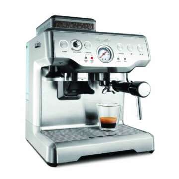 Breville BES860XL Barista Express Espresso Machine with Grinder
