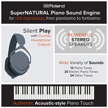 Roland FP-30X Digital Piano with Authentic Sound and Features