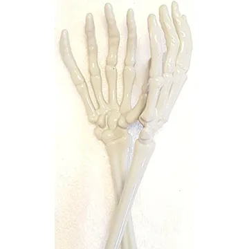 Skeleton Hands Salad Tongs for Fun Halloween Serving