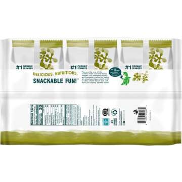 Gimme Seaweed Organic Premium Roasted Seaweed Snacks - Extra Virgin Olive Oil, 6 Count, Healthy On-T...