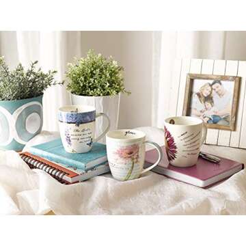 Inspirational Flower Mug - Jer 29:11 Perfect for Gifting