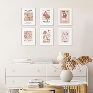 Stunning 6 Piece Henri Matisse Wall Art Prints for Home
