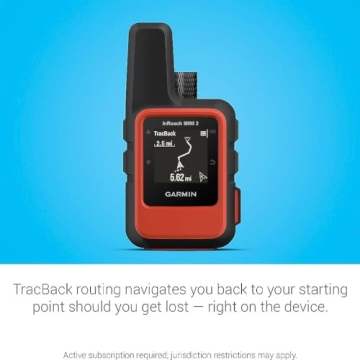 Garmin inReach Mini 2 Satellite Communicator for Adventurers