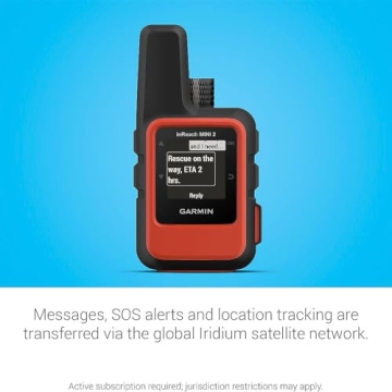 Garmin inReach Mini 2 Satellite Communicator for Adventurers