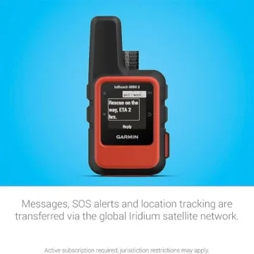 Garmin inReach Mini 2 Satellite Communicator for Adventurers