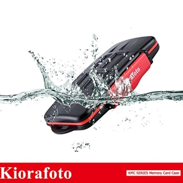 Kiorafoto Memory Card Case - Waterproof & Shockproof