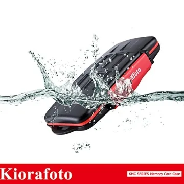 Kiorafoto Memory Card Case - Waterproof & Shockproof