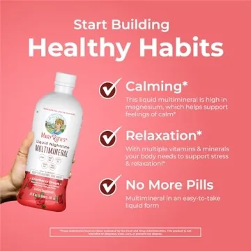 MaryRuth Organics Liquid Nighttime Multimineral Sleep Support