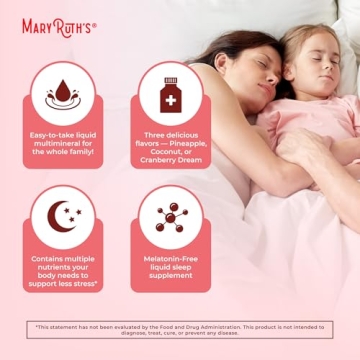 MaryRuth Organics Liquid Nighttime Multimineral Sleep Support