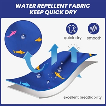 MaaMgic Men's Quick Dry Swim Trunks Stylish Swimwear