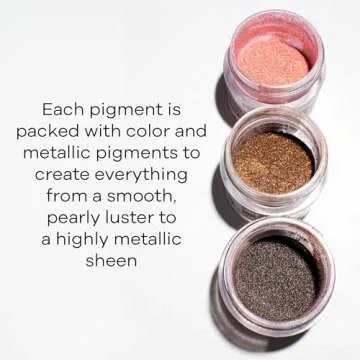 Jacquard Pearl Ex Pigment Powder 3 Grams Interference Blue - Loose Mica Powder for Epoxy Resin, Watercolors, Calligraphy Ink & Clay - Epoxy Pigment Powder - Epoxy Resin Color