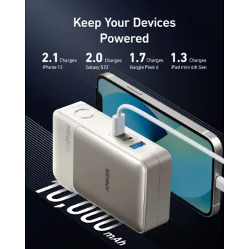 Anker GaNPrime 2-in-1 Power Bank 65W Wall Charger 10,000mAh