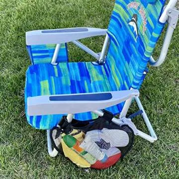 Evelots 2 Pack Bike/Stroller Storage Bag - Side Sling, Hook & Loop Easy Attach - Mesh Design, Non-Slip Straps, Additional Storage for Strollers & Bicycles, Durable Polyester, Black